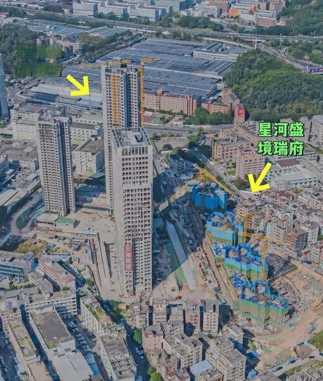 龙岗星河盛境·瑞府总价265万起约83−113㎡臻装3-4房